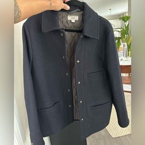 Jcrew navy chore jacket